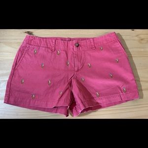 Ralph Lauren shorts, red ponies, size 4